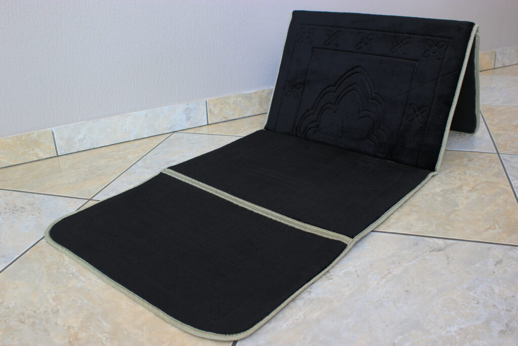 tapis de prière avec dossier